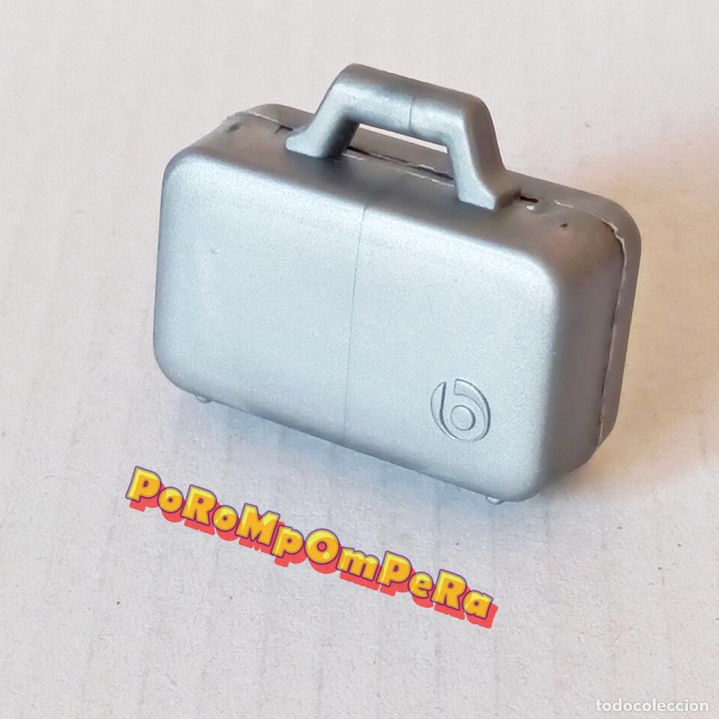 Playmobil: PLAYMOBIL MALET&Iacute;N GRIS PLATEADO LOGO GEOBRA 3130 3161 3171 3289 3925 4059 4221 4225 4268 5426 + ? T7