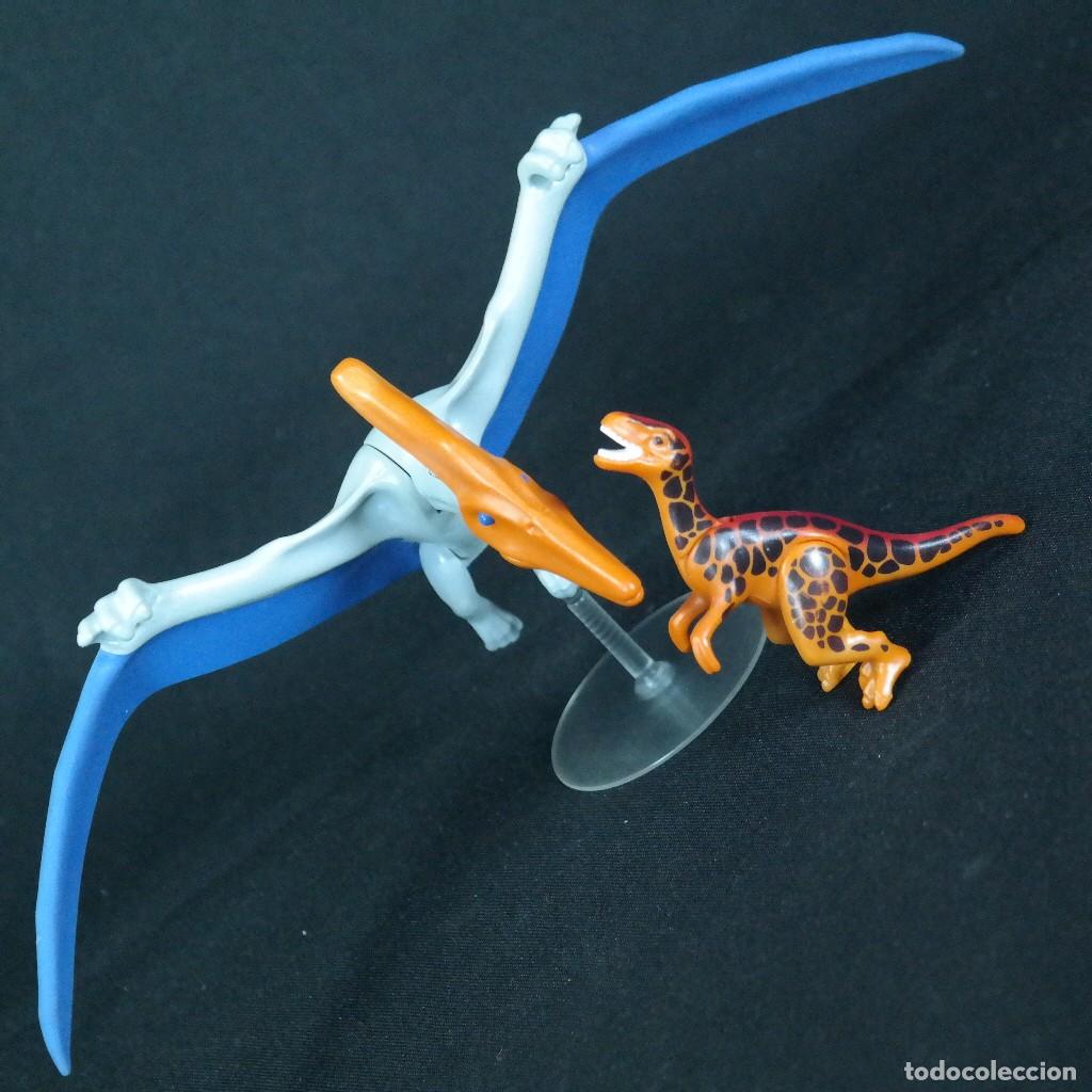 Playmobil: Playmobil pterodactyl dinosaurio con bebe raptor☼