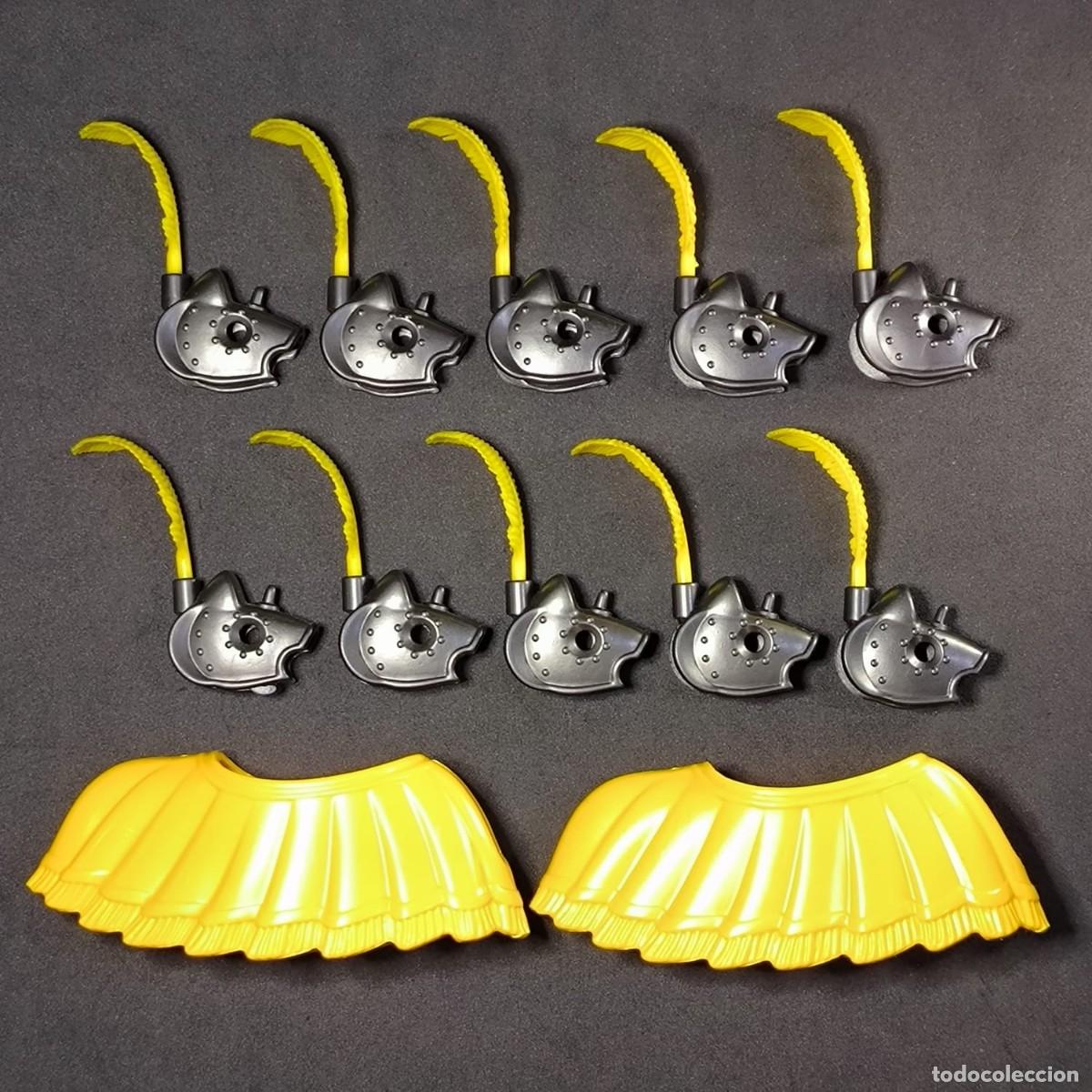 Playmobil: Playmobil mantas con bozales caballos medievales ☼