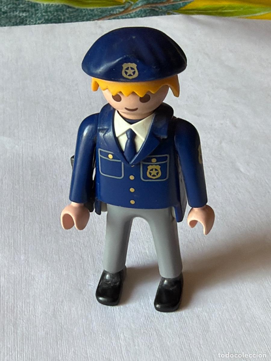 Playmobil: Figura mu&ntilde;eco Policia Bombero Hombre Playmobil Complemento Accesorio