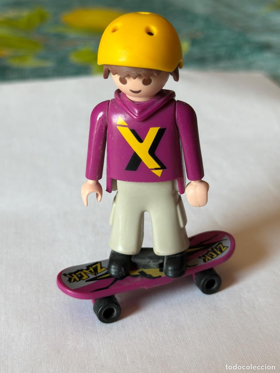 Playmobil: Skater skate Playmobil Mu&ntilde;eco Figura