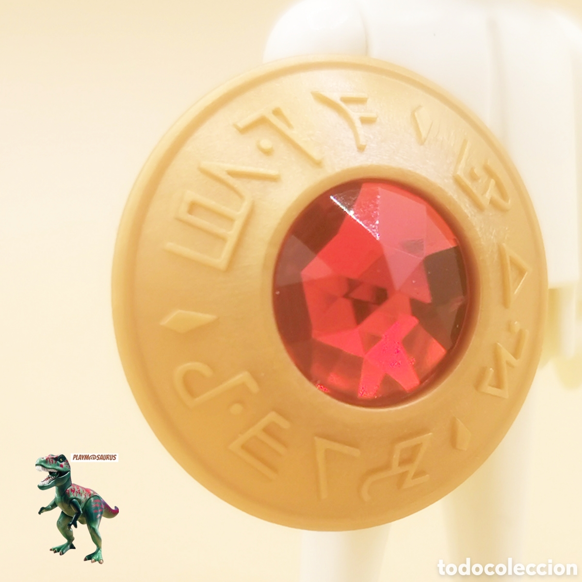 Playmobil: Playmobil escudo dorado joya enanos guerrero asiatico caballero medieval 4835 5493 5890 5996 6160