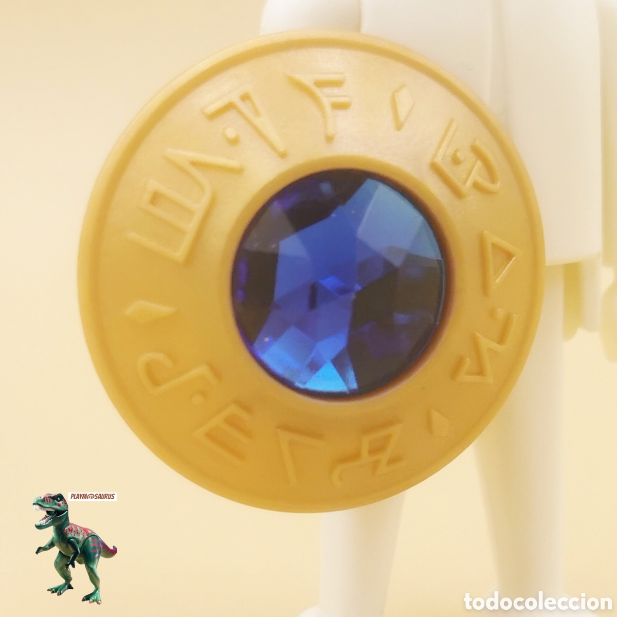 Playmobil: Playmobil escudo dorado joya enanos guerrero asiatico caballero medieval 4835 5493 5890 5996 6160