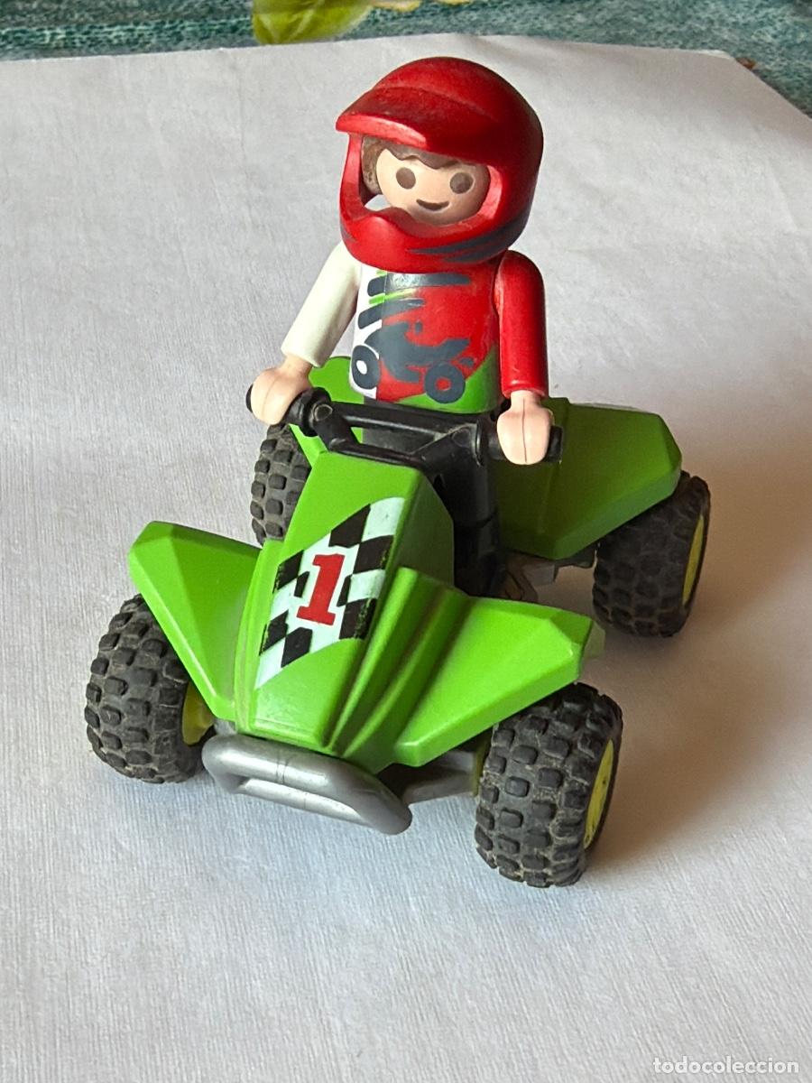 Playmobil: Ni&ntilde;o quad Playmobil Mu&ntilde;eco Figura