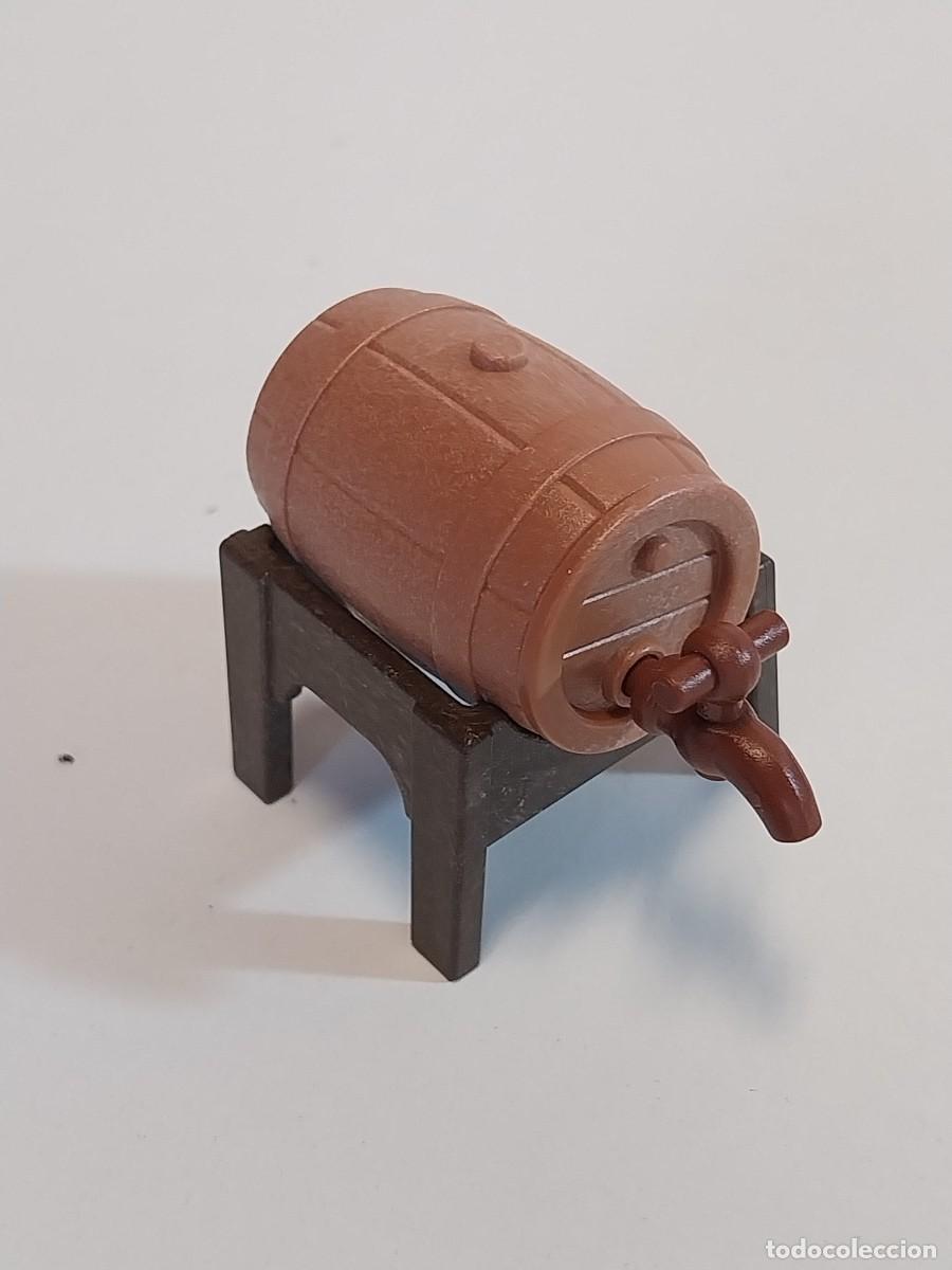 Playmobil: Playmobil barril con soporte