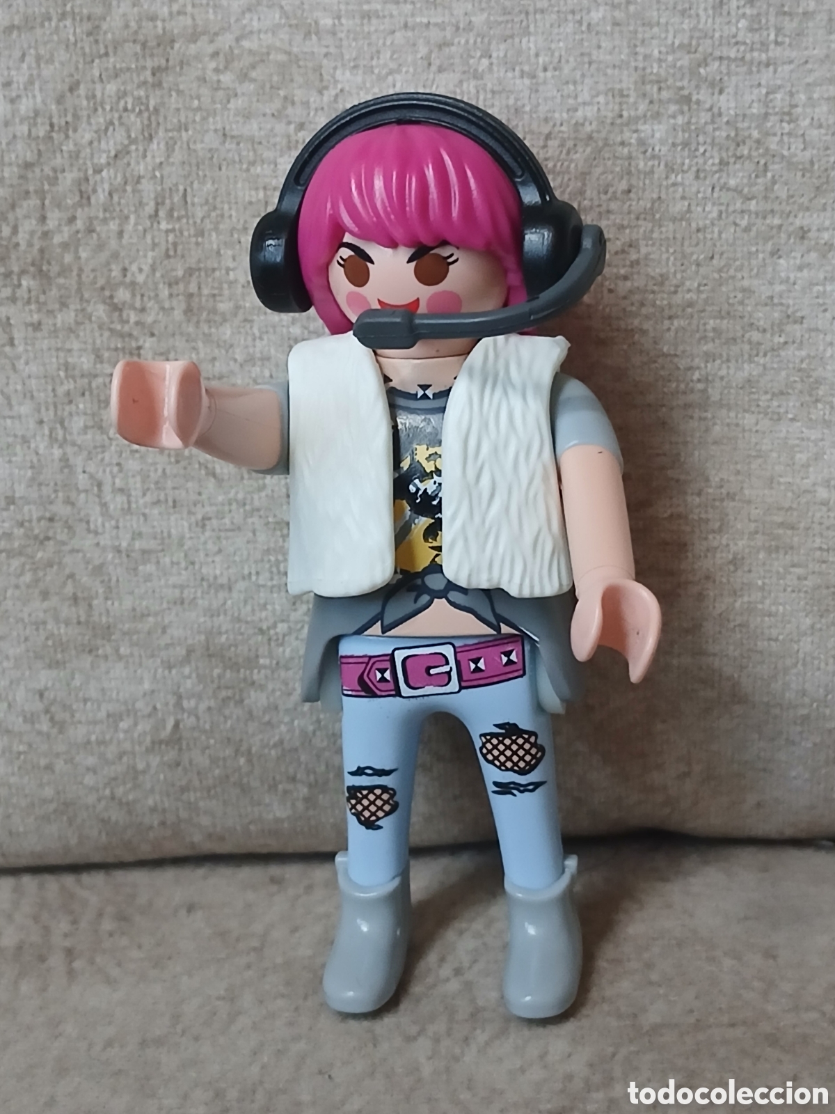 Playmobil: Figura Playmobil Cantante de Rock