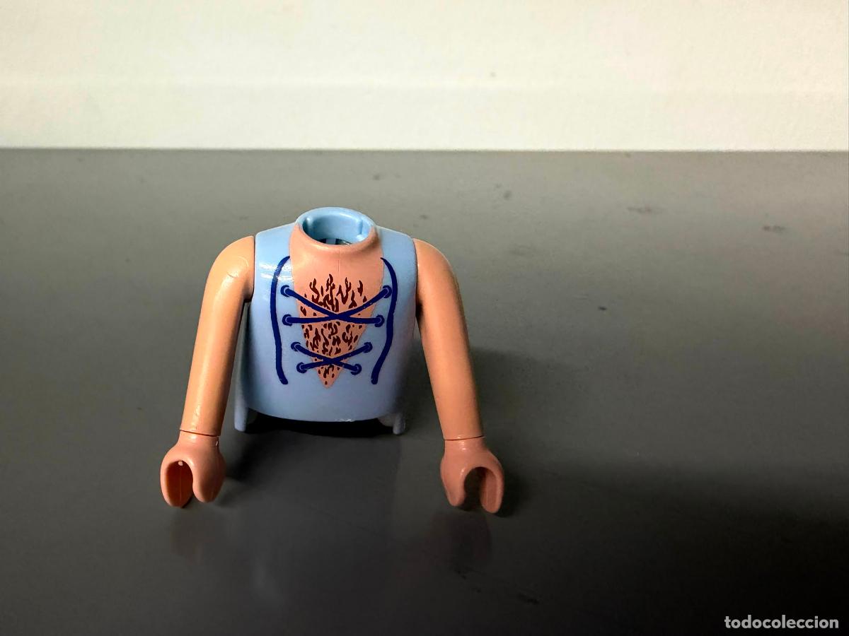 Playmobil: PLAYMOBIL cuerpo + dos brazos de recambio medieval belen campesino - pinza no incluida