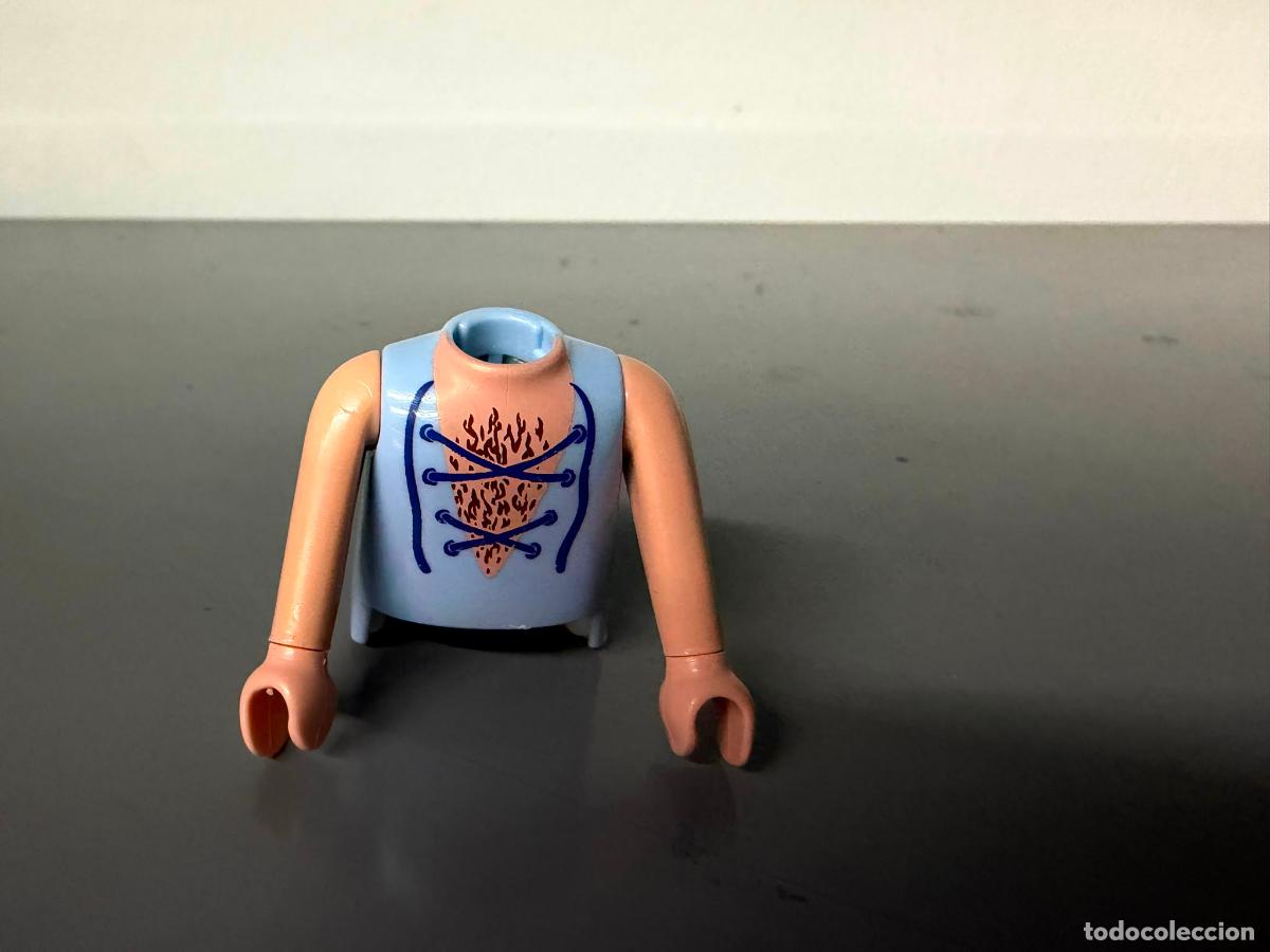 Playmobil: PLAYMOBIL cuerpo + dos brazos de recambio medieval belen campesino - pinza no incluida