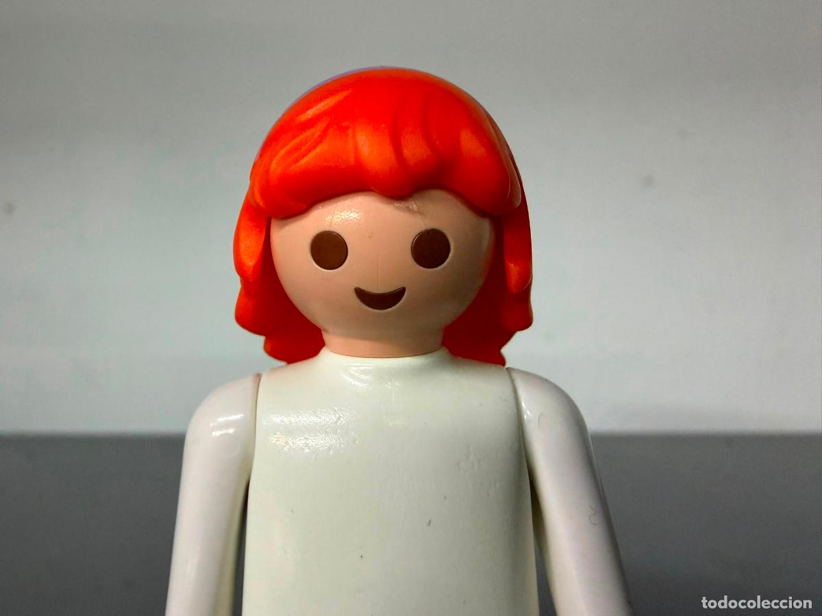 Playmobil: PLAYMOBIL pelo peluca recambio pelirrojo mujer melena - solo se vende el pelo