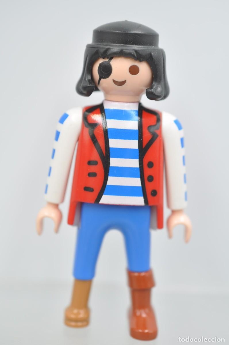 Playmobil: WSK084 A Playmobil, figura hombre, pirata