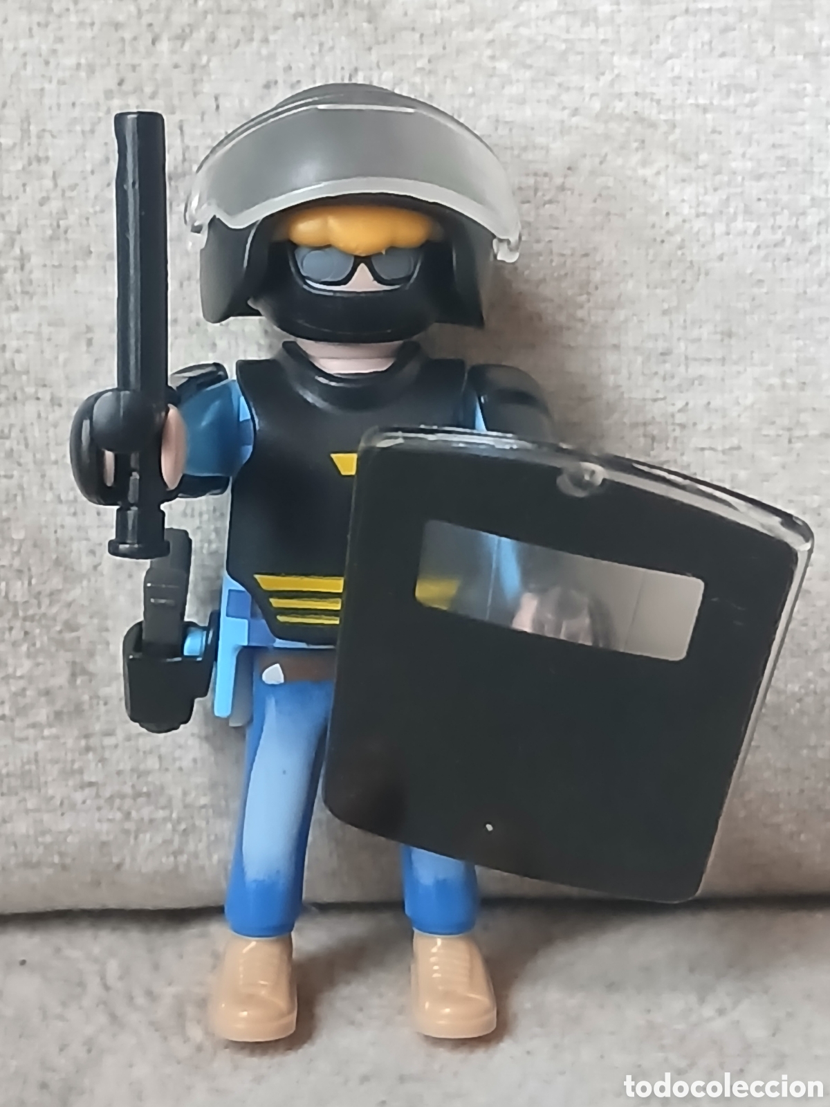 Playmobil: Figura Playmobil Polic&iacute;a Swat