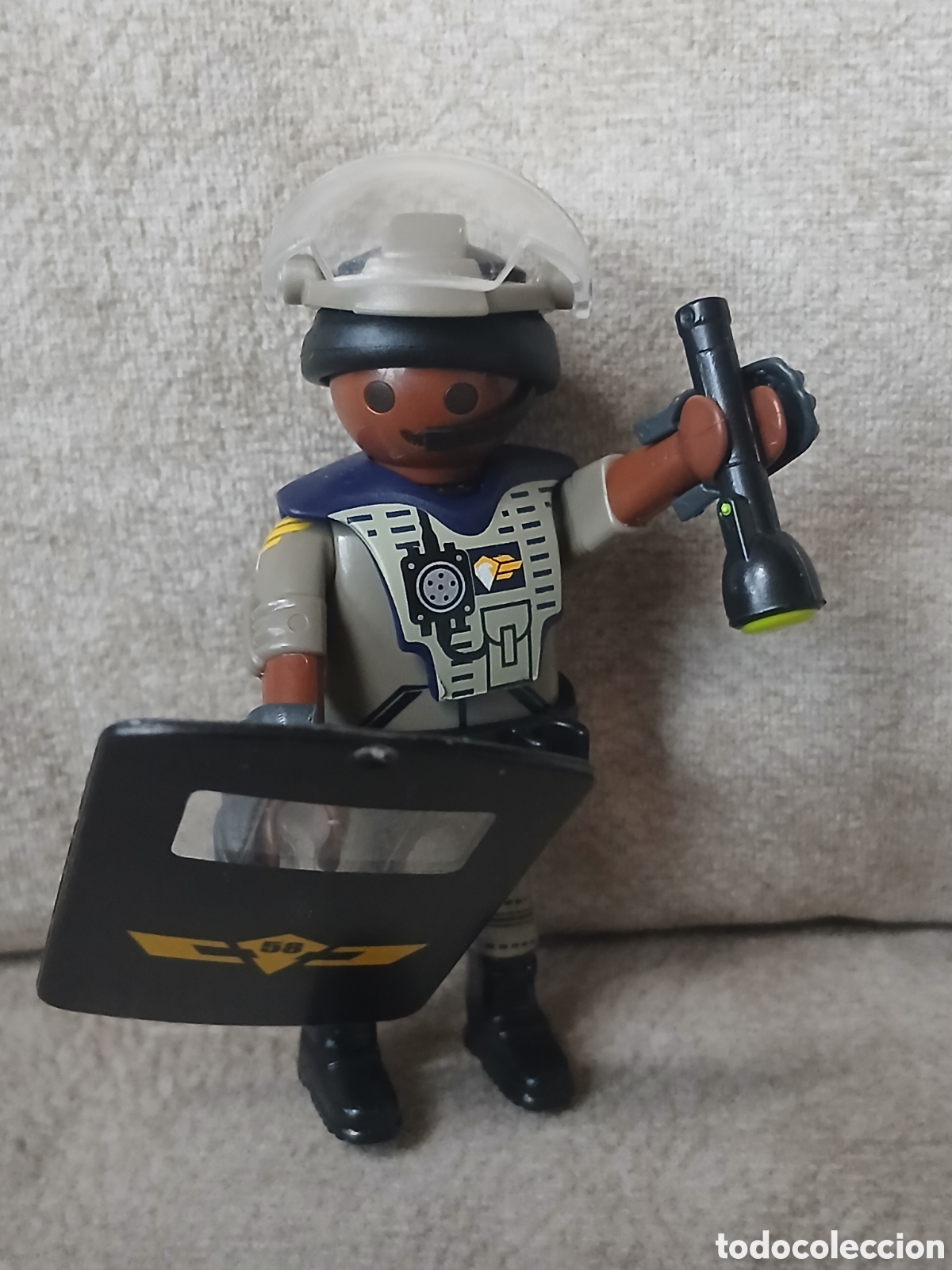 Playmobil: Figura Playmobil Polic&iacute;a Swat