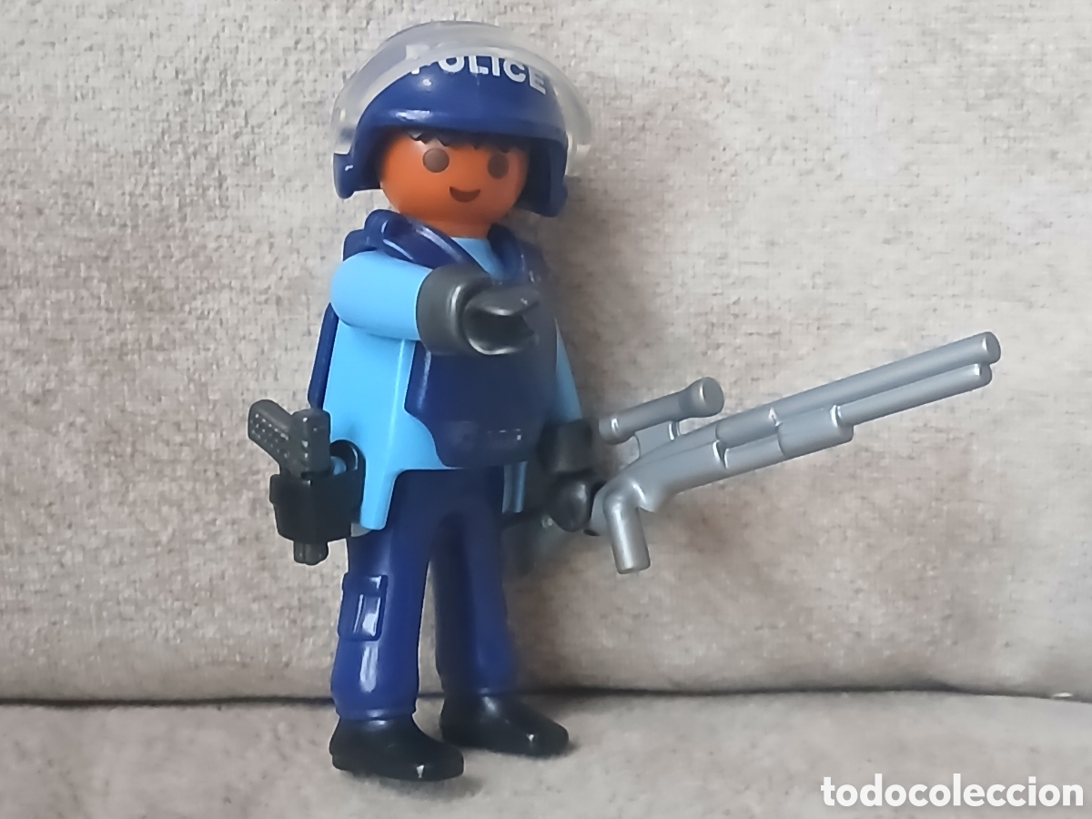 Playmobil: Figura Playmobil Polic&iacute;a Swat