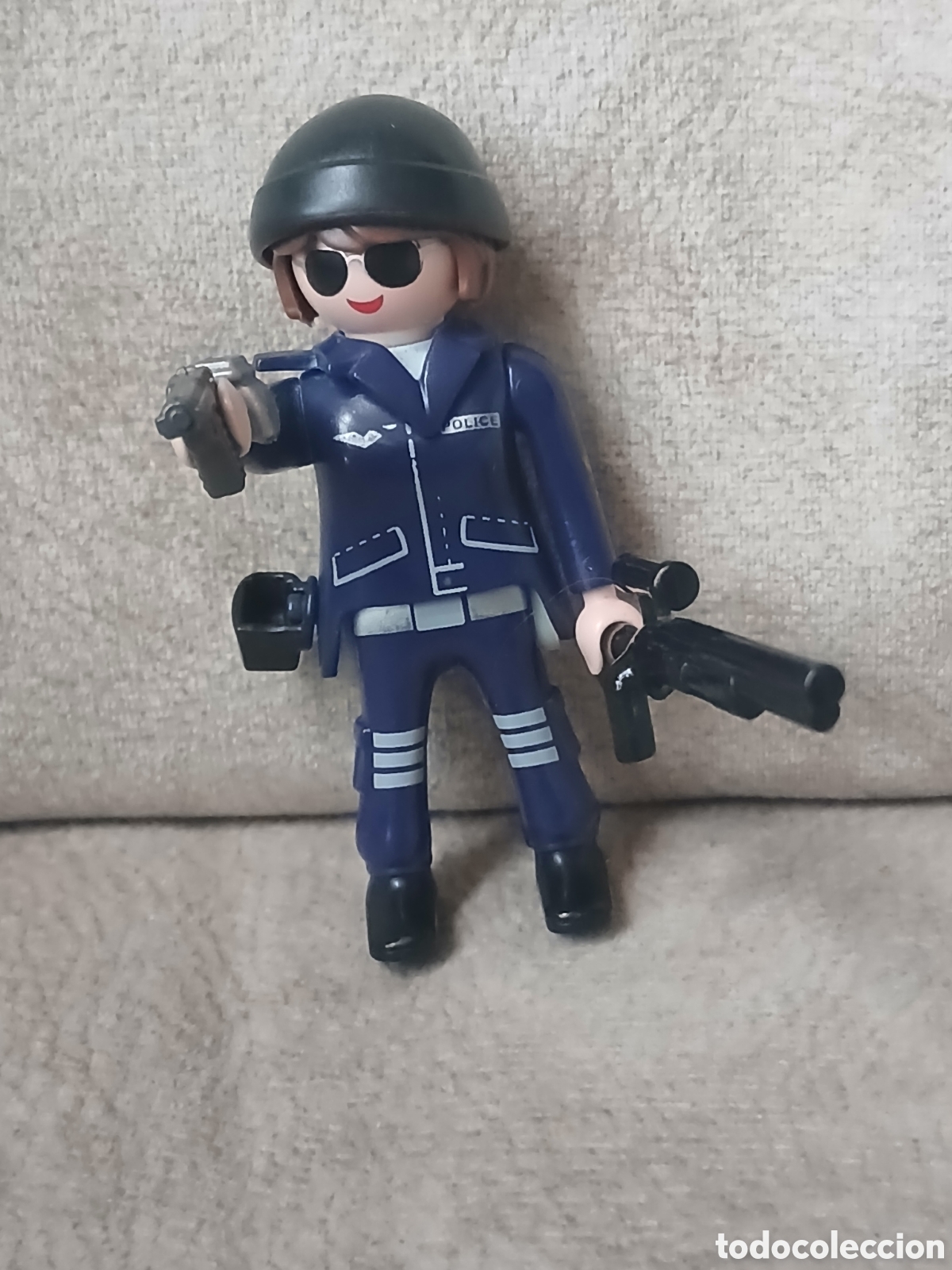 Playmobil: Figura Playmobil Polic&iacute;a Swat