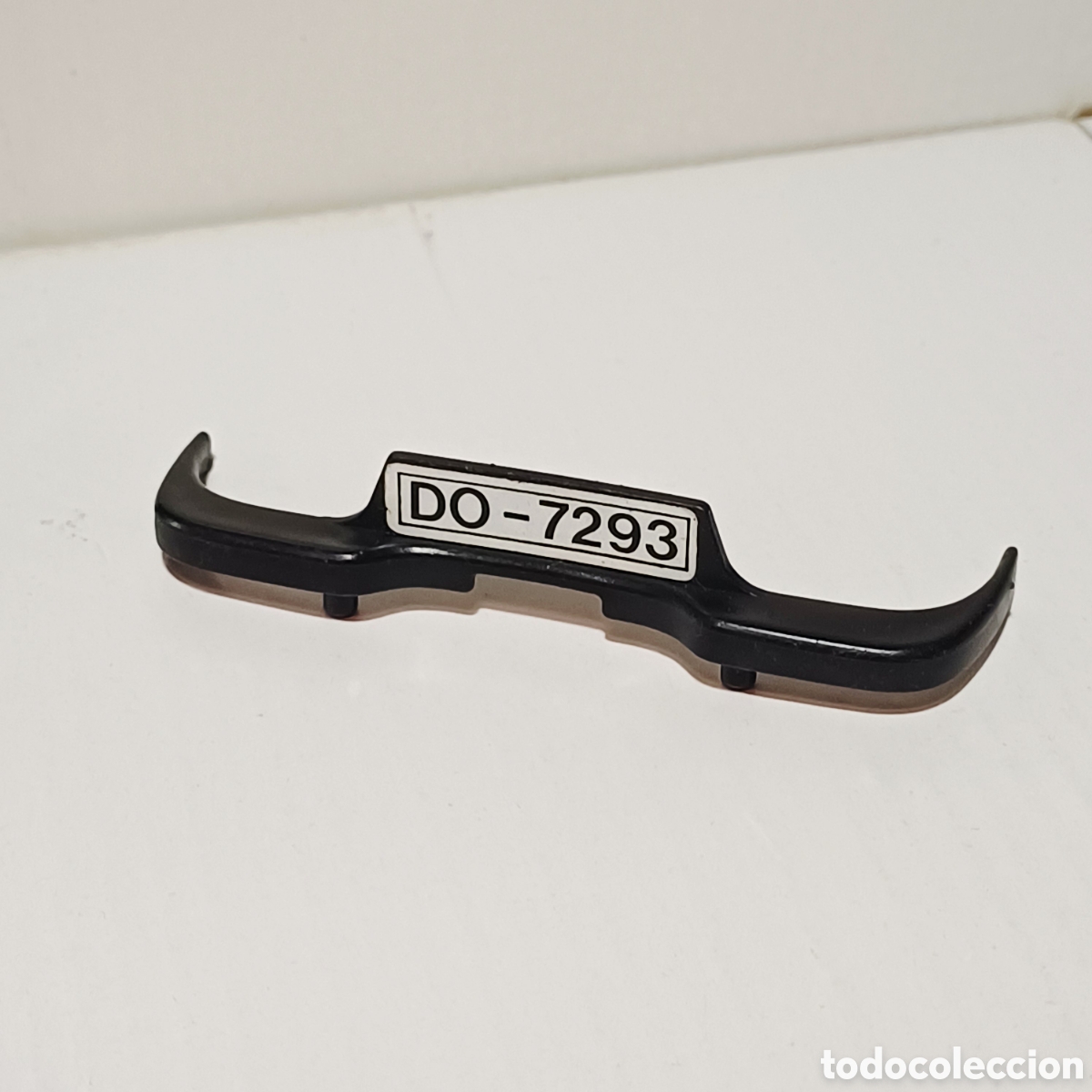 Playmobil: Pieza playmobil N&deg; 30060043002 parachoques paragolpes negro coche vehiculo ref. 3187