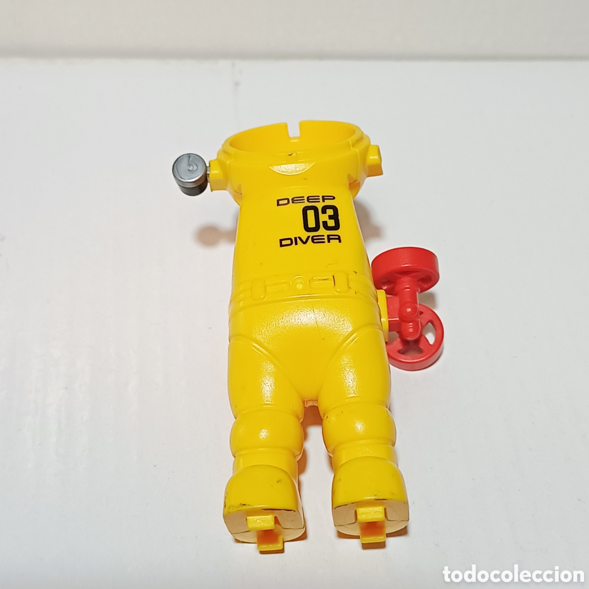 Playmobil: Pieza playmobil carcasa traje amarillo buzo buceador deep sea diver ref. 4479