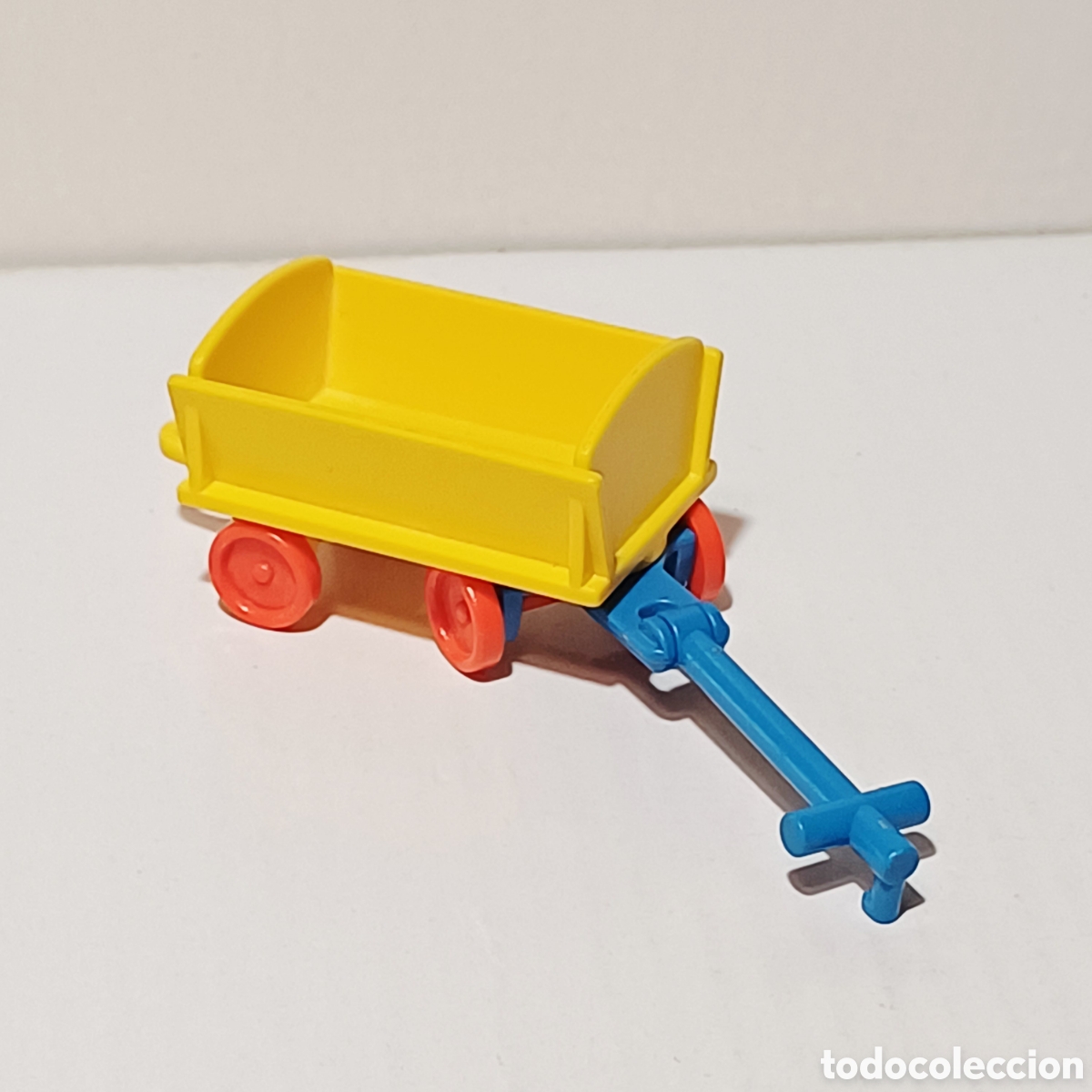 Playmobil: Pieza playmobil carrito carro juguete infantil amarillo ni&ntilde;o ref. 3974