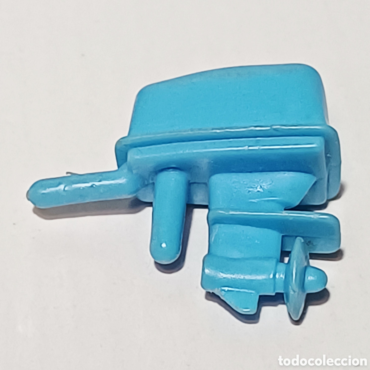 Playmobil: Pieza playmobil motor azul barco zodiac pescador neumatica primera epoca