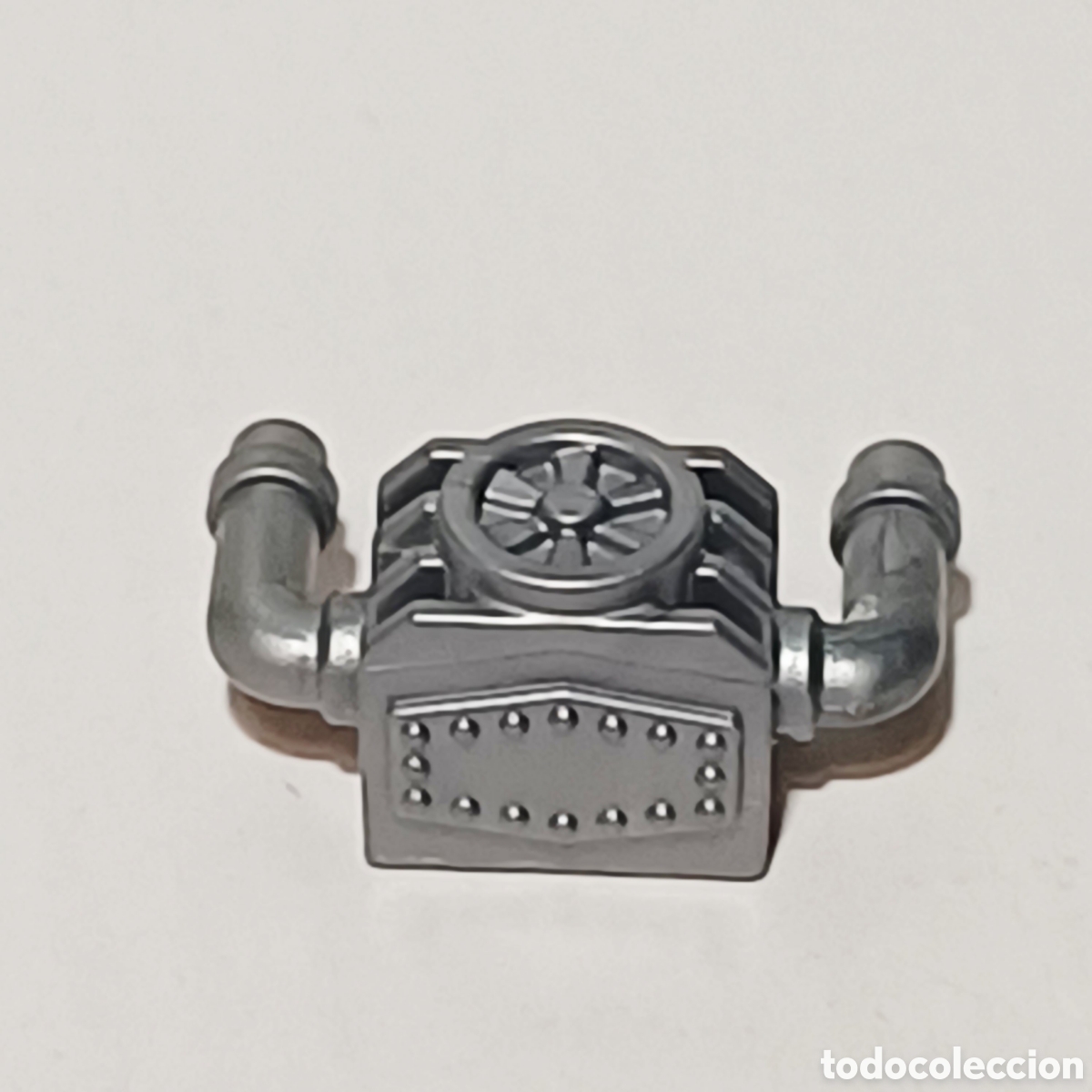 Playmobil: Pieza Playmobil N&deg; 30048304 turbina motor gris metalizado Dino Rise Dinosaurio ref. 70925
