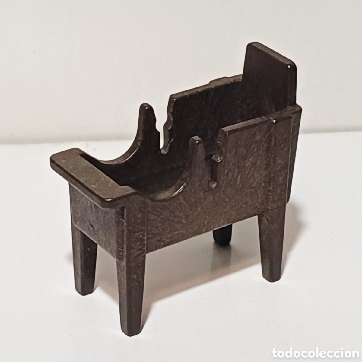 Playmobil: Pieza playmobil base soporte piedra de afilar herrero medieval ref. 3430 3442 3443