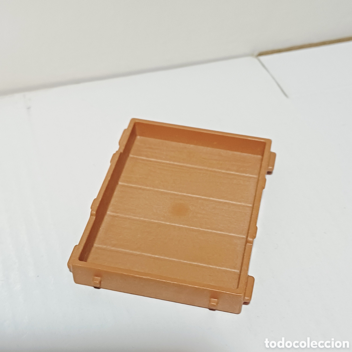 Playmobil: Pieza Playmobil ref. 3674 4433 Pieza Marron Suelo Carreta Jaula Prisionero Base Marron