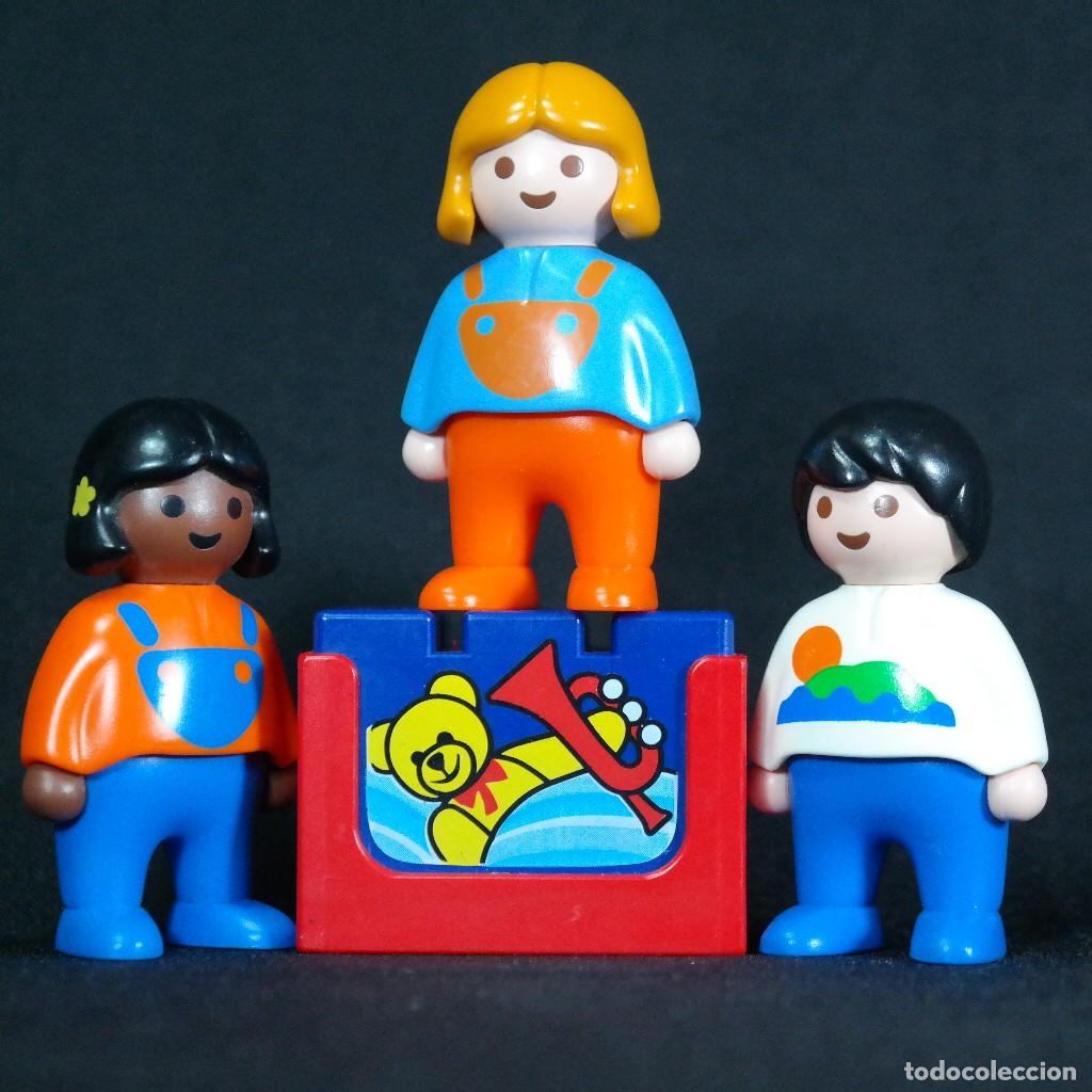 Playmobil: Playmobil 1.2.3 tres ni&ntilde;os ☼