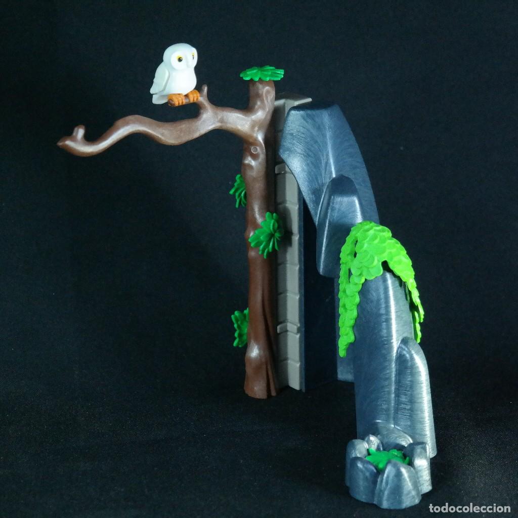 Playmobil: Playmobil roca con arbol steck ☼