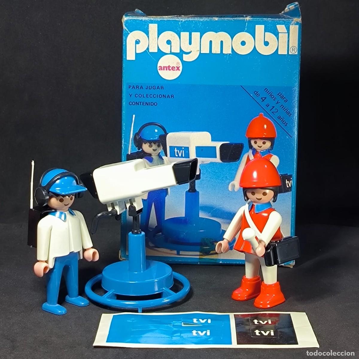 Playmobil: Playmobil reportera y camarografo ref.3571 con caja ☼