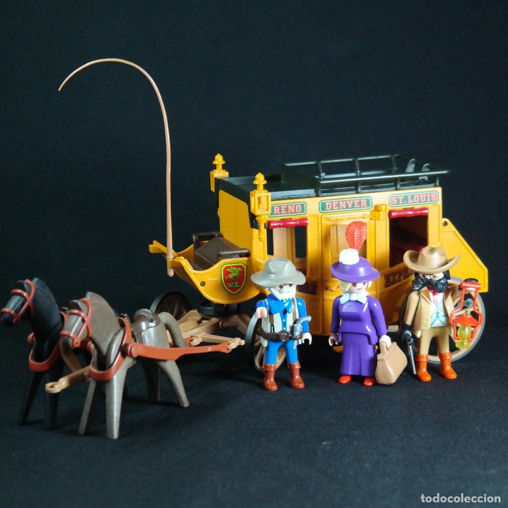 Playmobil: Playmobil carreta oeste con 3 figuras ☼
