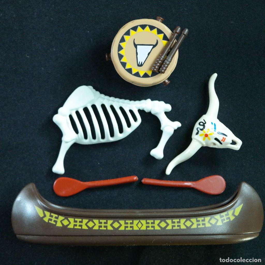 Playmobil: Playmobil canoa india con calavera ☼