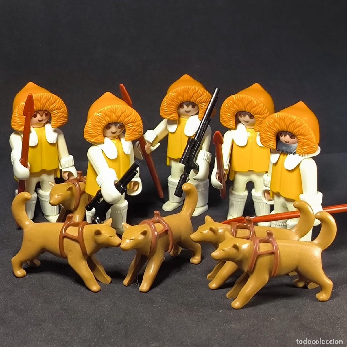 Playmobil: Playmobil esquimales con perros ☼