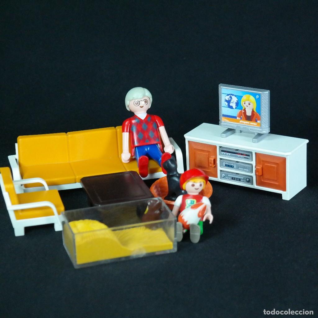 Playmobil: Playmobil living con abuelo y ni&ntilde;o ☼