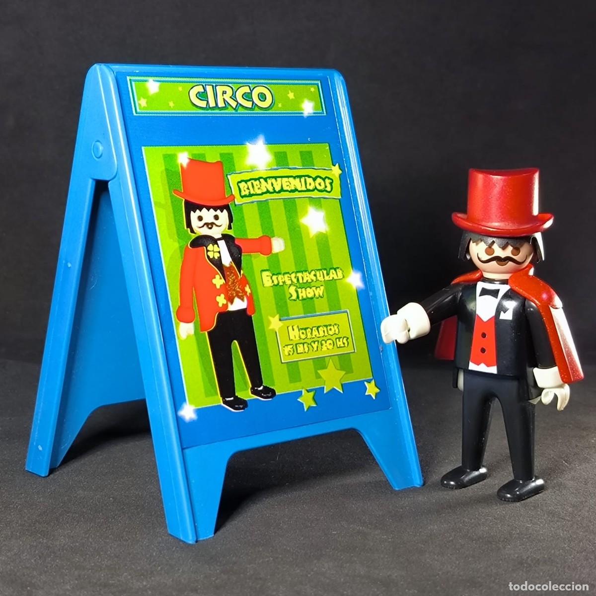 Playmobil: Playmobil director de circo con cartel ☼