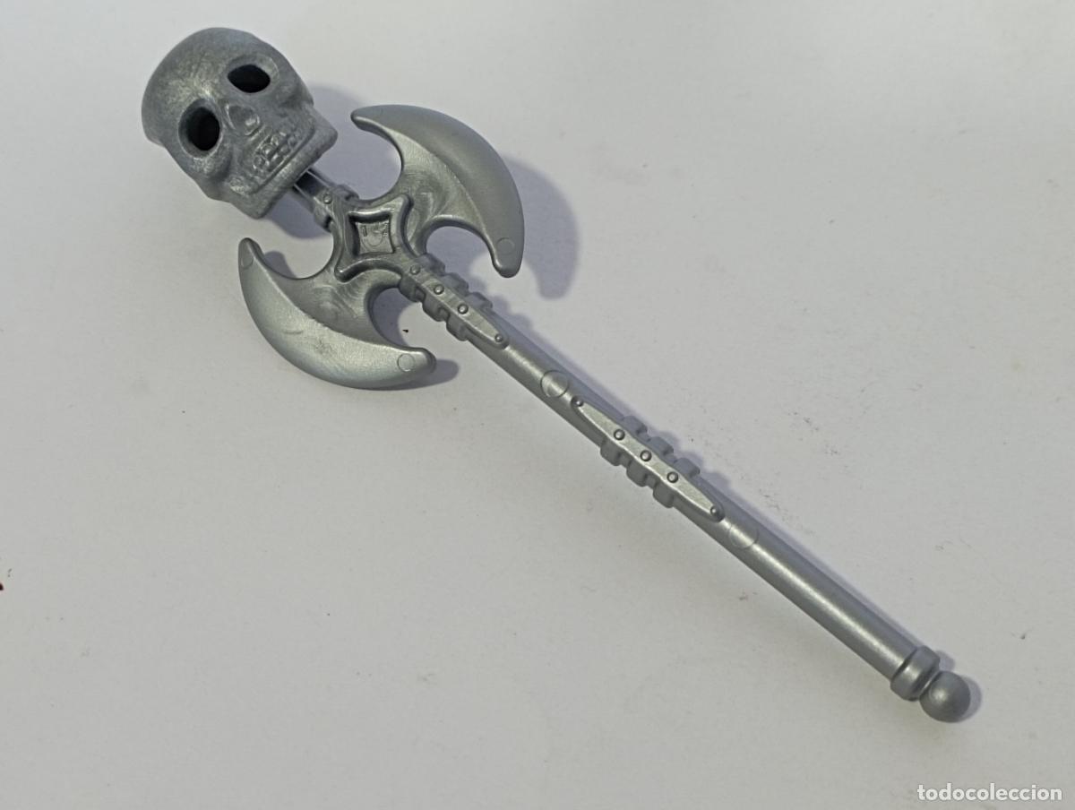 Playmobil: PLAYMOBIL HACHA CON CALAVERA MEDIEVAL ARMAS