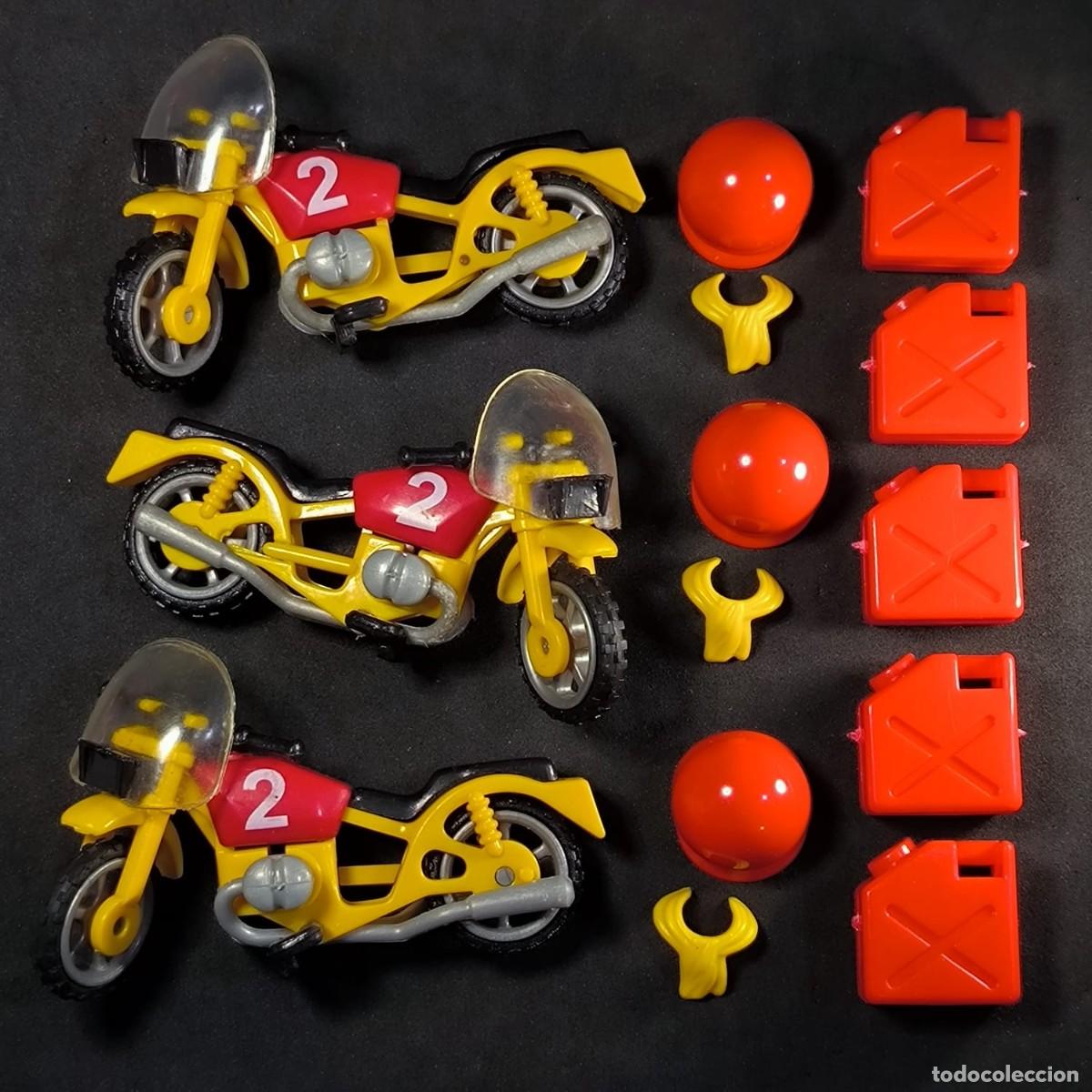 Playmobil: Playmobil 3 motos Antex con accesorios ☼