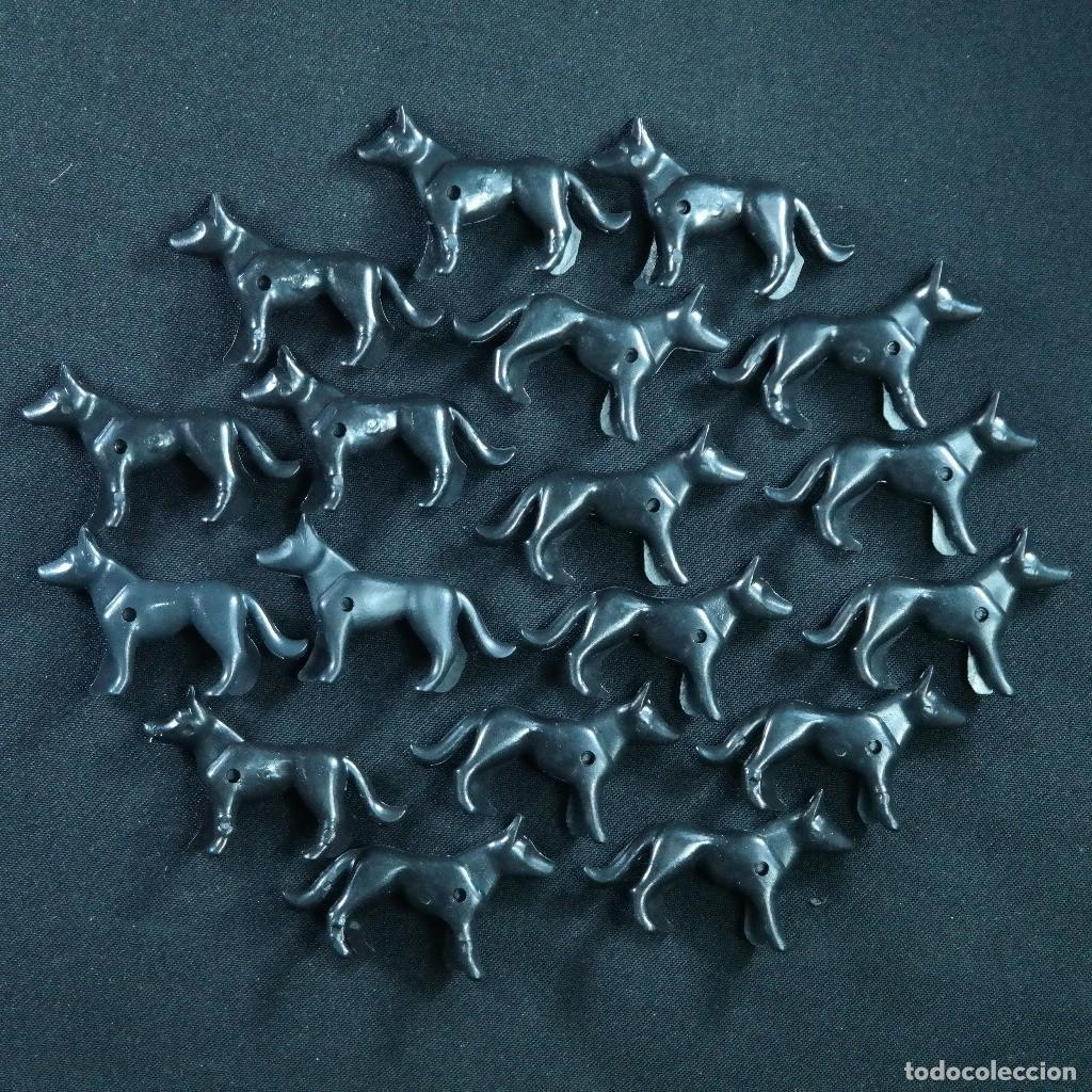 Playmobil: Playmobil perros negros ☼