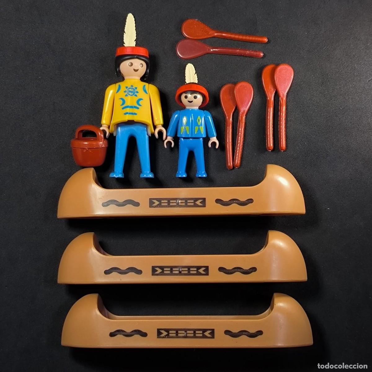 Playmobil: Playmobil canoas con indios ☼