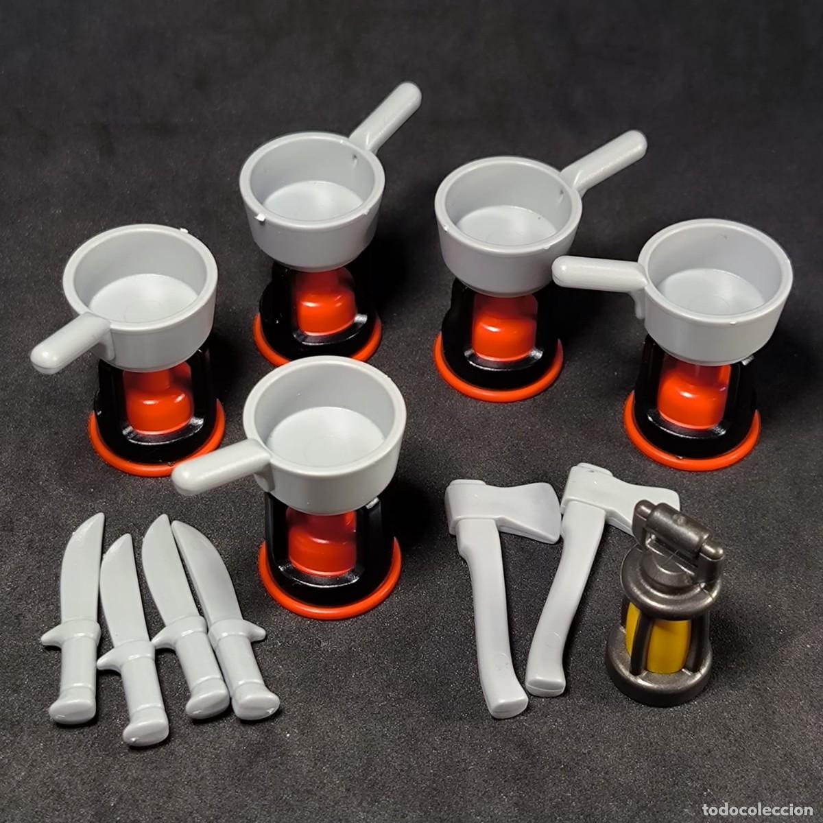 Playmobil: Playmobil anafes con ollas ☼