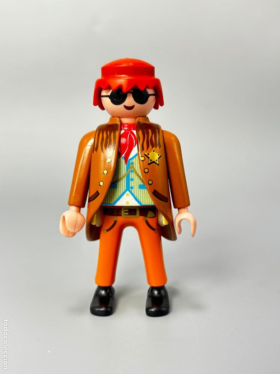 Playmobil: Playmobil lote figura sherrif vaqero oeste