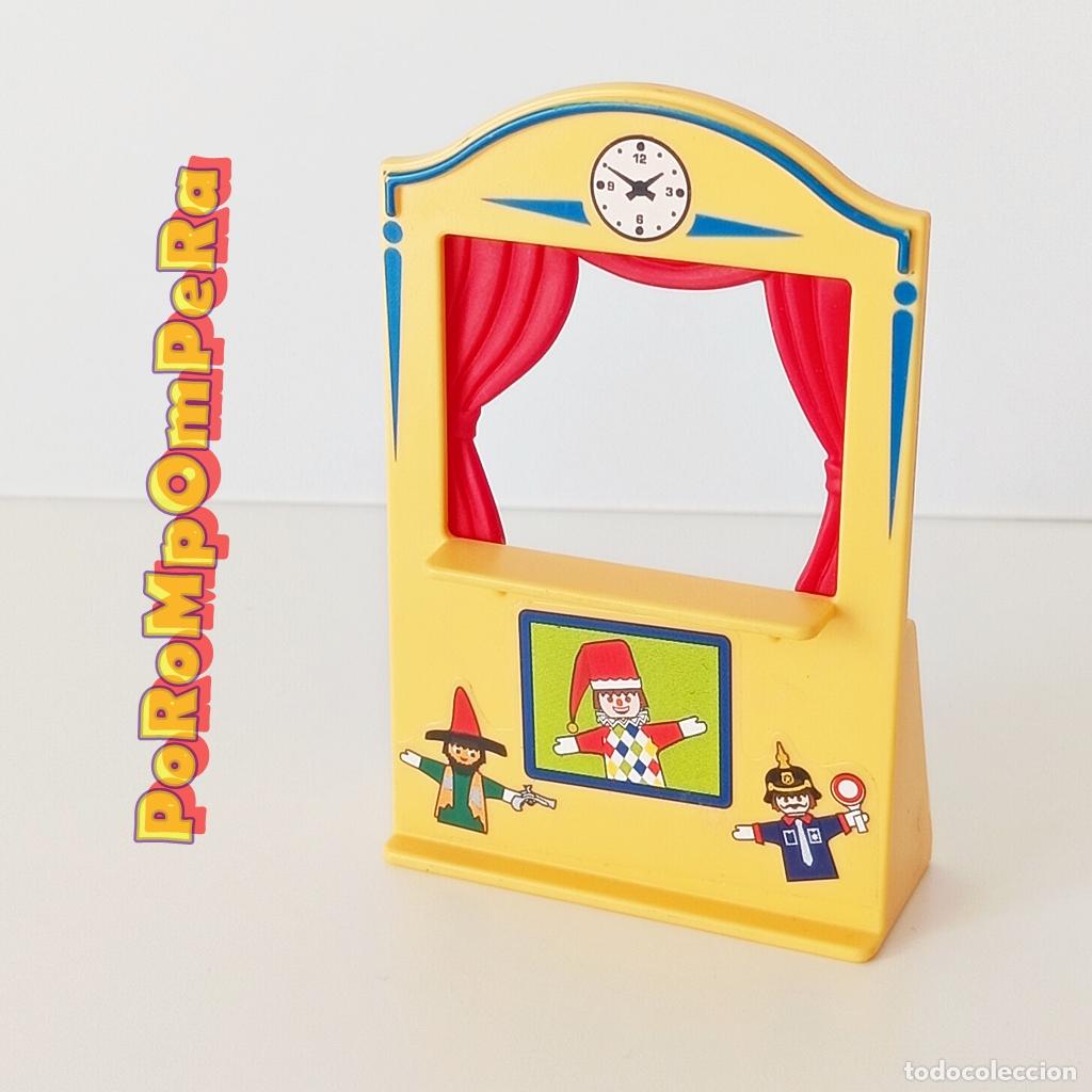 Playmobil: PLAYMOBIL TEATRO DE MARIONETAS 4664 6448 ? ESCENARIO T&Iacute;TERES PUESTO INFANTIL GUI&Ntilde;OL CG6