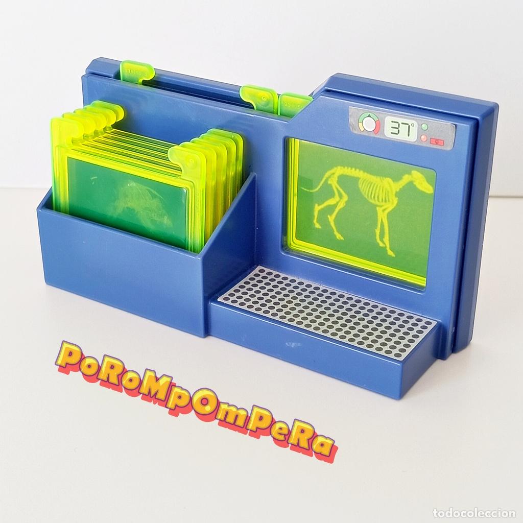 Playmobil: PLAYMOBIL APARATO RADIOGRAF&Iacute;AS QUIR&Oacute;FANO VETERINARIO 4346 SIMILAR 5330 6442 LECTOR PLACAS ANIMAL CG6