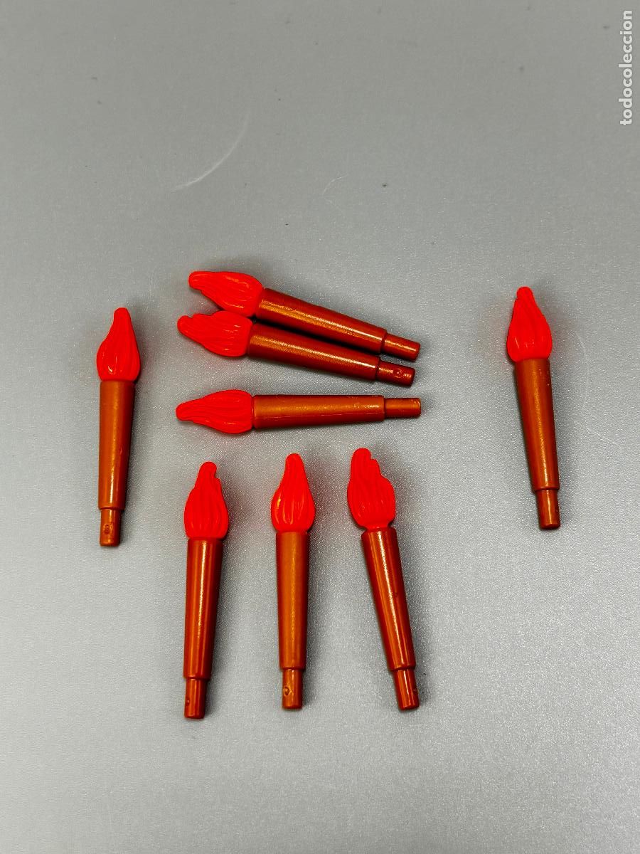 Playmobil: playmobil lote antorcha con llama