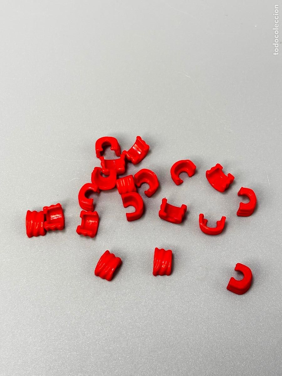 Playmobil: playmobil lote mu&ntilde;equera estrecha con forma roja