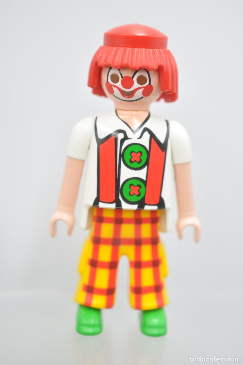 Playmobil: WSK085 Playmobil, figura hombre, payaso