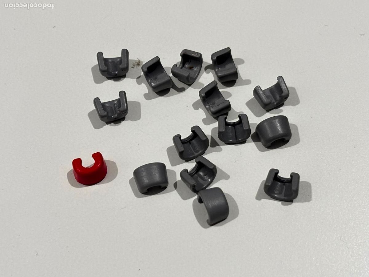 Playmobil: playmobil lote mu&ntilde;equera estrecha negra