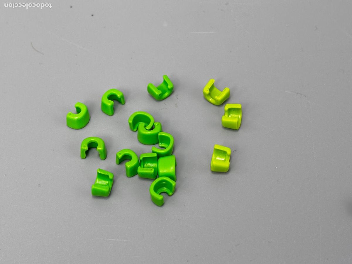 Playmobil: playmobil lote mu&ntilde;equera estrecha verde dos tonos