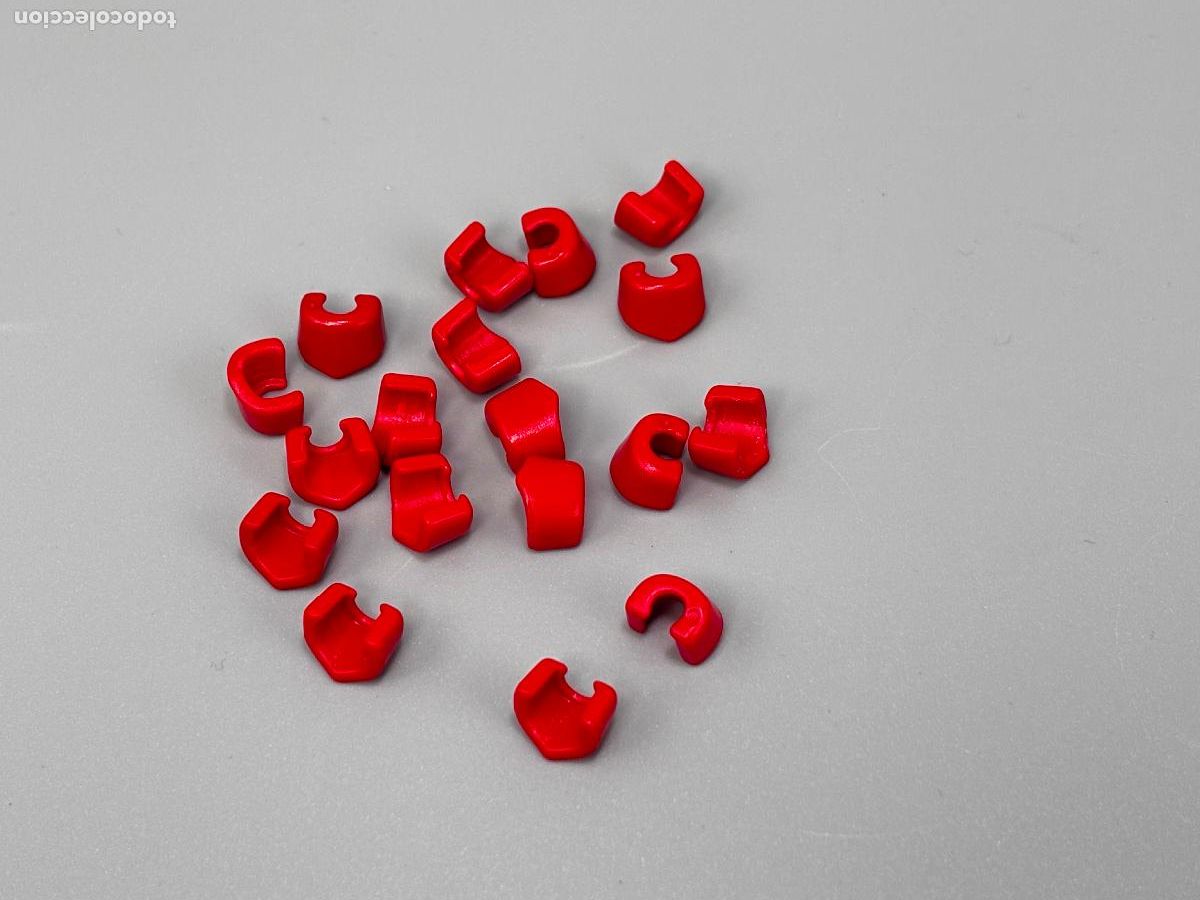 Playmobil: playmobil lote mu&ntilde;equera en pico roja