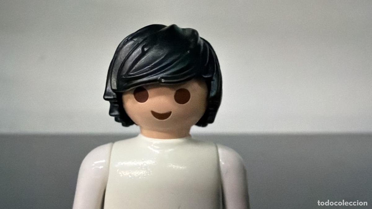 Playmobil: PLAYMOBIL pelo peluca moreno surf despeinado - solo se vende pelo-