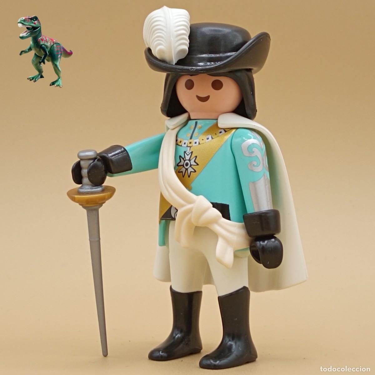 Playmobil: Playmobil figura mosquetero espadachin caballero soldado oficial frances piratas medieval