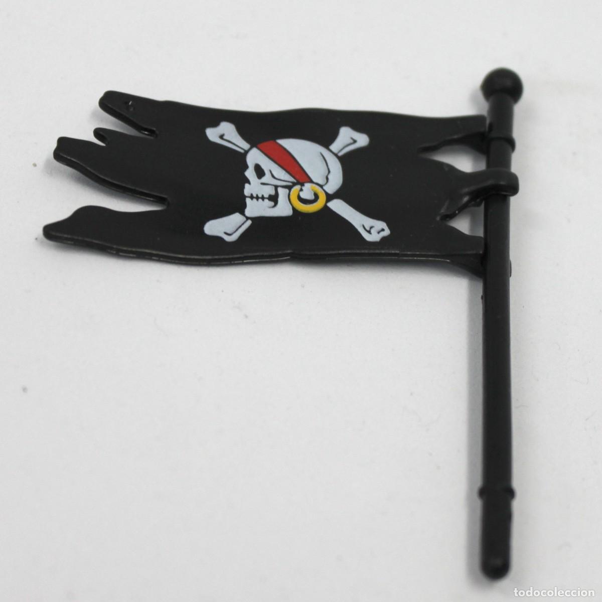 Playmobil: Playmobil bandera pirata con poste